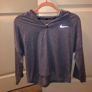 Nike cropped running jacket